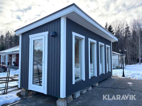 Bastu och relaxbyggnad inkl dusch