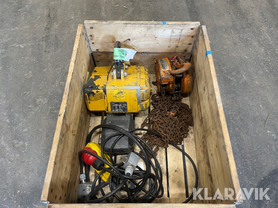 Kedjetelfer el, kedjetelfer manuell PMH, Classic CH500D/1