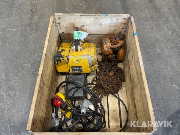 Kedjetelfer el, kedjetelfer manuell PMH, Classic CH500D/1