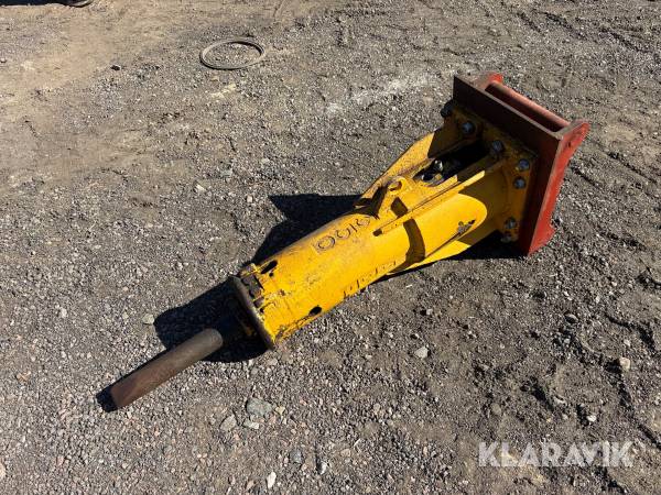 Hydraulhammare Tabe 350 med s45-fäste
