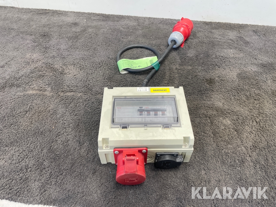 Övergång 32A-16A Amiga 32A-16A