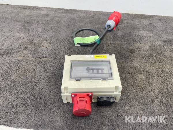 Övergång 32A-16A Amiga 32A-16A