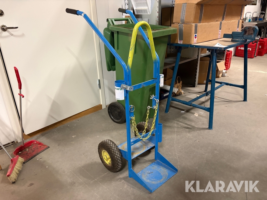 Svetskärra för en flaska