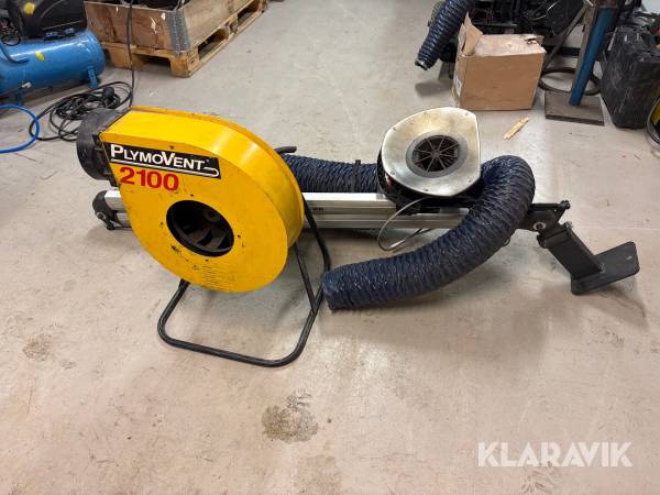 Svetssug PlymoVent 2100 med Fumex-arm