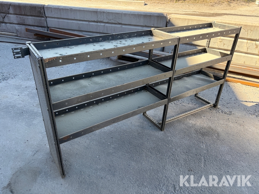 Verkstadsinredning för arbetsbil