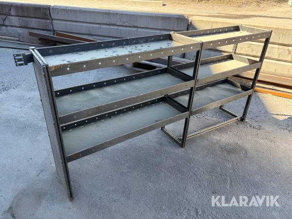 Verkstadsinredning för arbetsbil