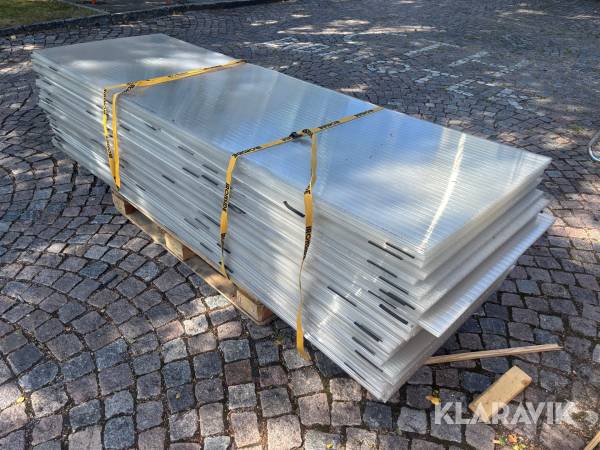 Kanalplast Makrolon Multi VV 5X/16-25 80x250cm 30st