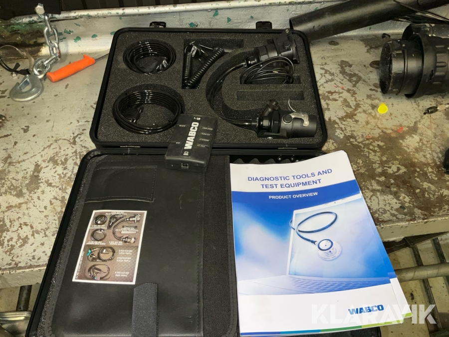 Diagnosteringsutrustning Wabco för trailer