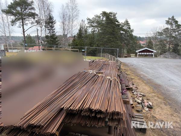 Armeringsjärn 12mm, 12m, 11 ton