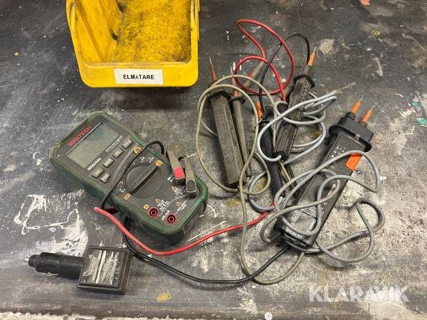 Spänningsmätare Mastech