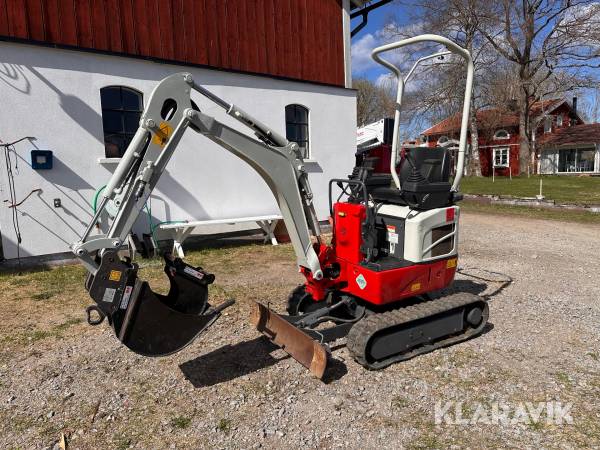 Minigrävare Takeuchi TB210R