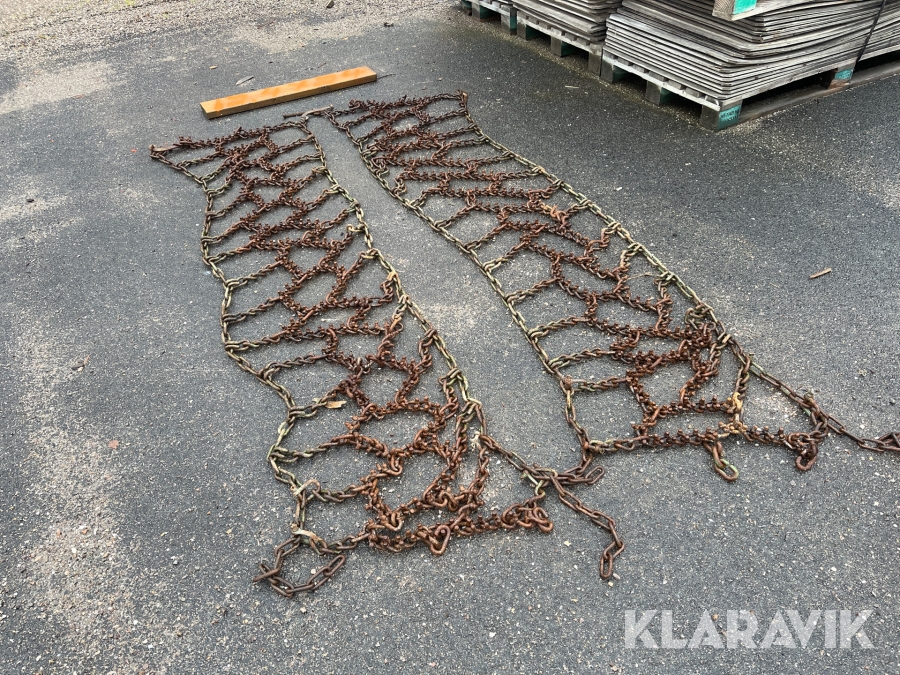 Snökedjor 12,4 x 24 (Brodd)