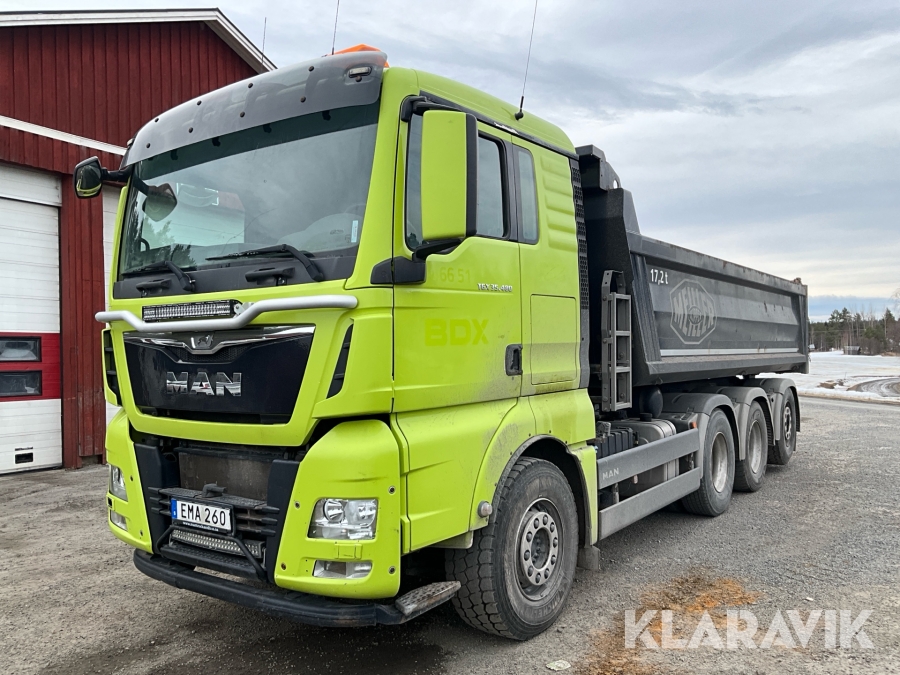 Tippbil Man TGX 35.480 8X4-4 BL   