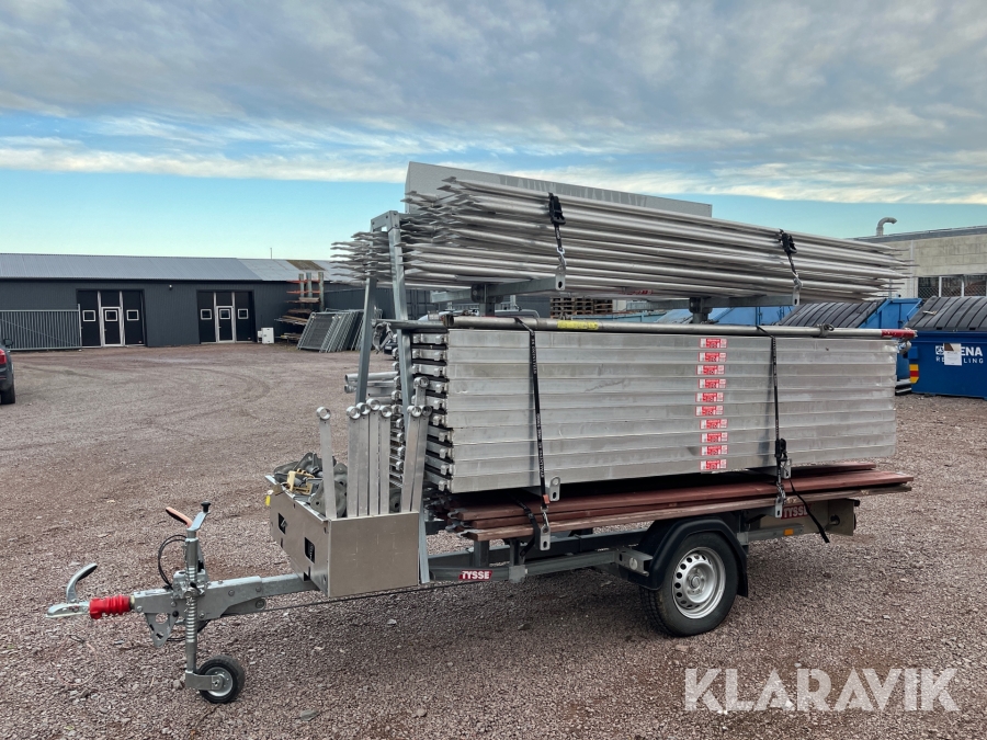 Ställningstrailer Ställning.se 120kvm 15x6m