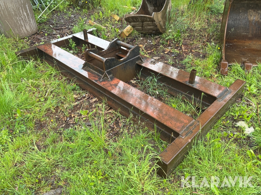 Planeringsbalk fäste S60