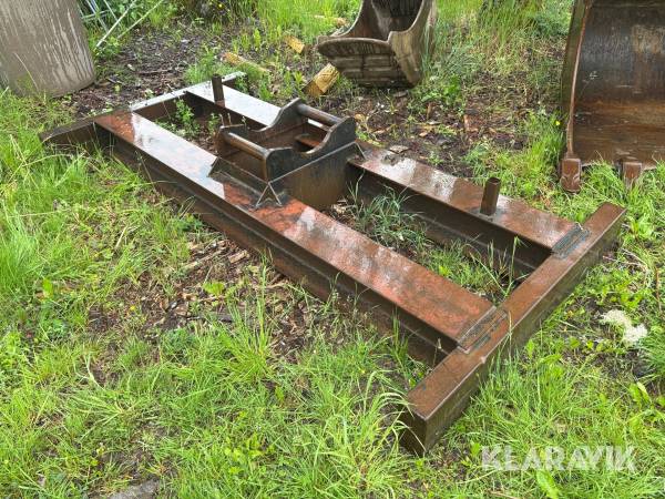 Planeringsbalk fäste S60