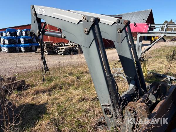 Frontlastare Quicke DM Q75/+6.0P/FX5960/ Med lastarfäste och Stora BM fäste