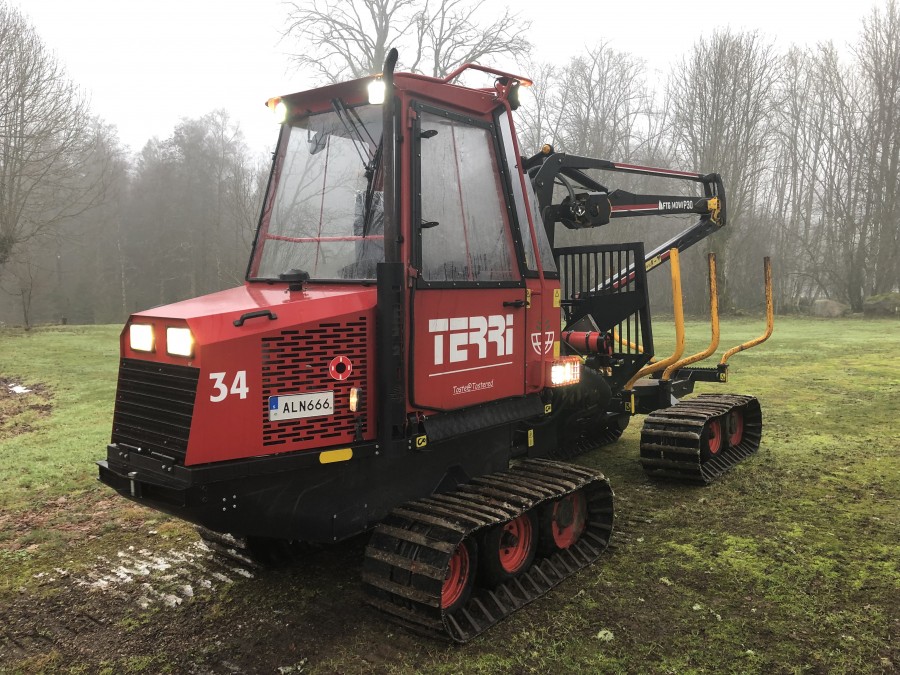 Skotare Terri 34 -15 (låga timmar)