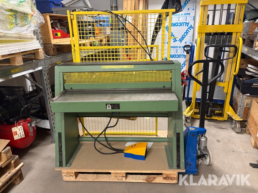Plåtsax/klipp tryckluftsdriven H.M CS-100/P