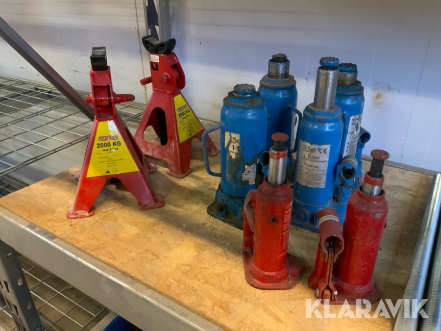 Domkraft/ pallbock 12st