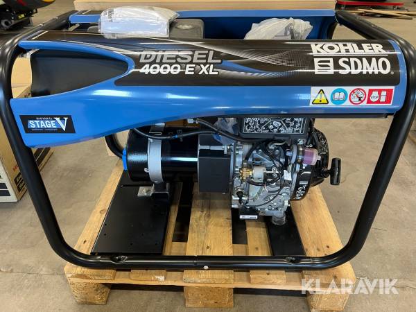 Dieselgeneratoraggregat Kohler Diesel 4000 E XL Stage V