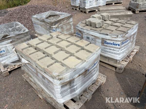 Marksten Benders 170 x 170 x 100 mm 2 st pall (ca 124 st)