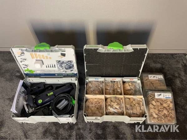 Förbindningsfräs Festool Domino DF 500 Q-Plus komplett