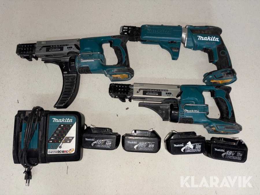 Skruvautomater Makita