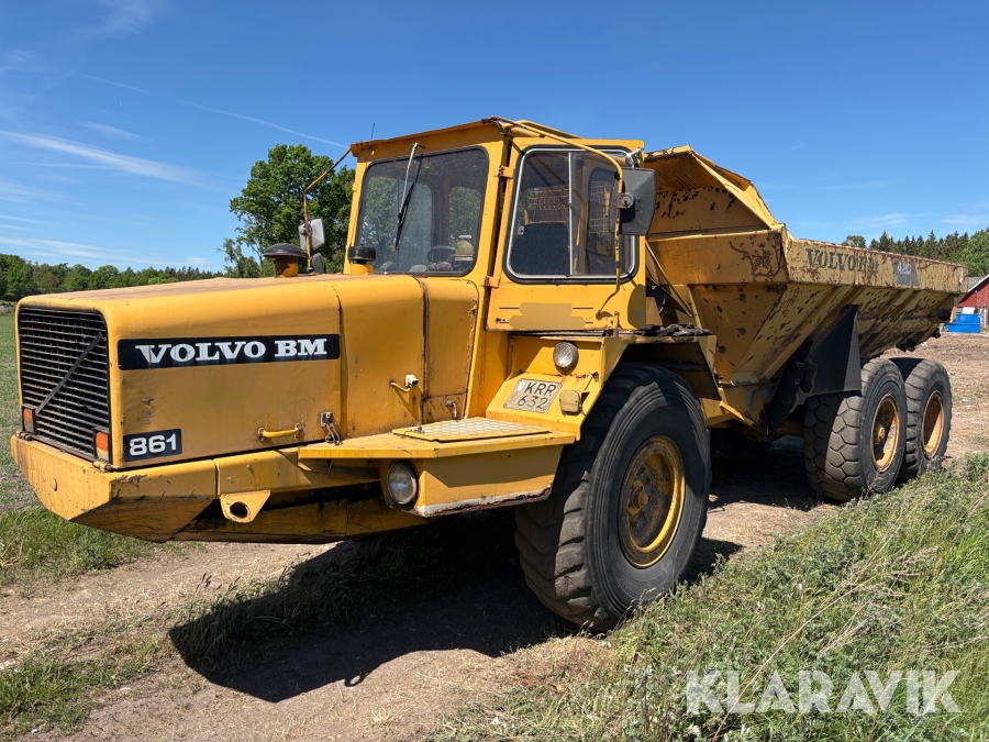 Dumper Volvo BM 861 6x4