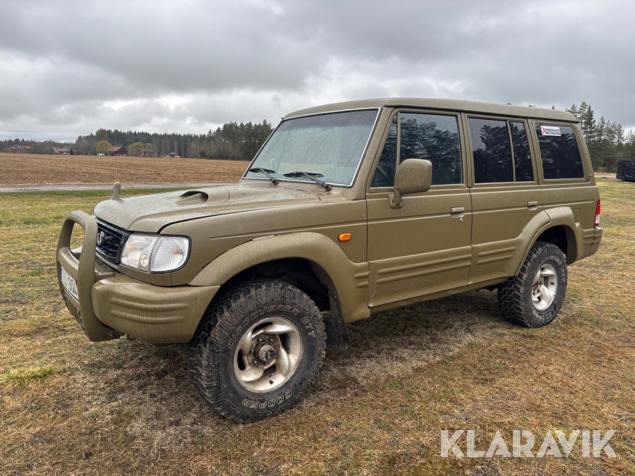 Lätt lastbil Hyundai Galloper