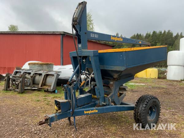 Gödningsspridare Bogballe BL 600 med kran
