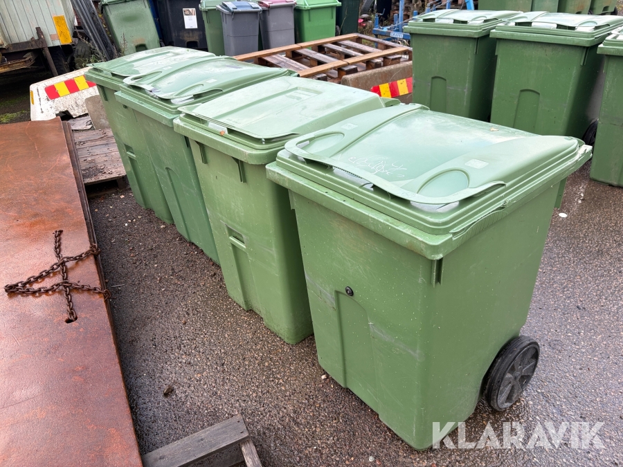 Sopkärl PWS/Perstorp 370l 4st