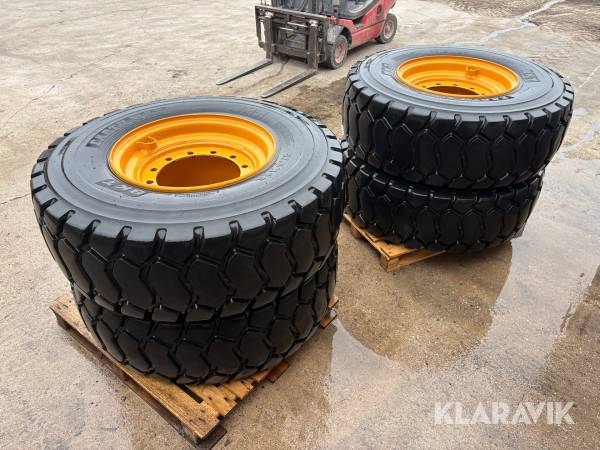 Entreprenadhjul BKT 17.5R25 4st
