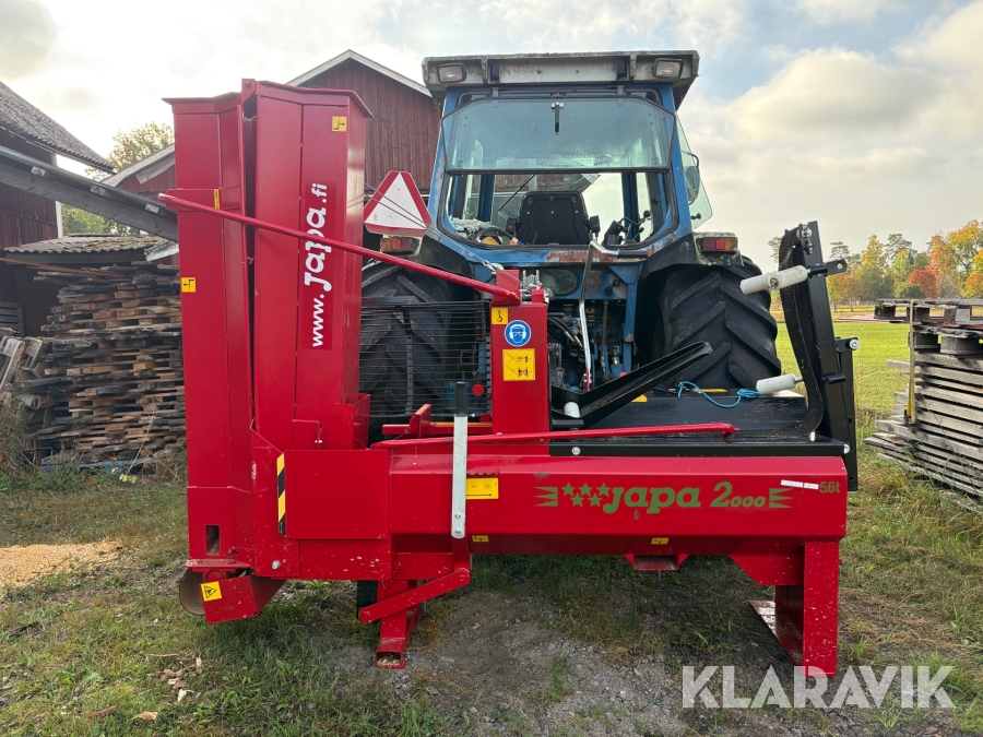 Vedmaskin Japa 2000 PTO-driven