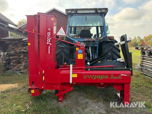 Vedmaskin Japa 2000 PTO-driven