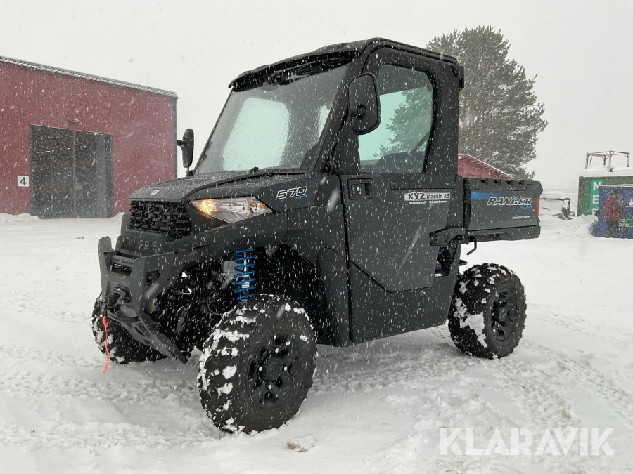 UTV Polaris Ranger 570 Nordic inklusive hytt och värme