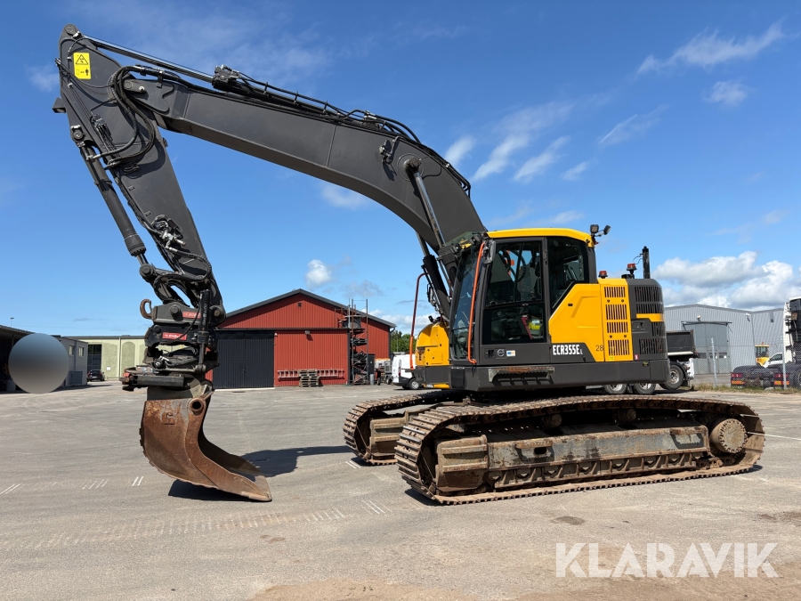 Grävmaskin Volvo ECR355EL GPS