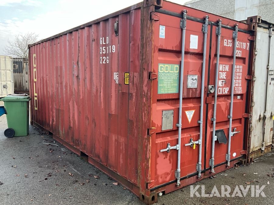 Sjöcontainer 20 fots