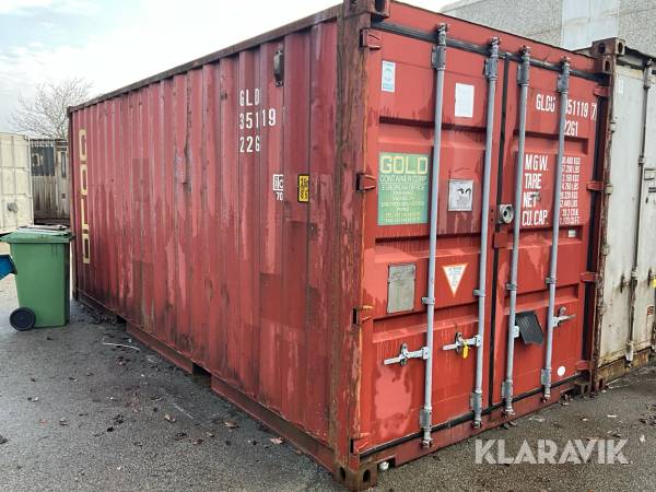 Sjöcontainer 20 fots