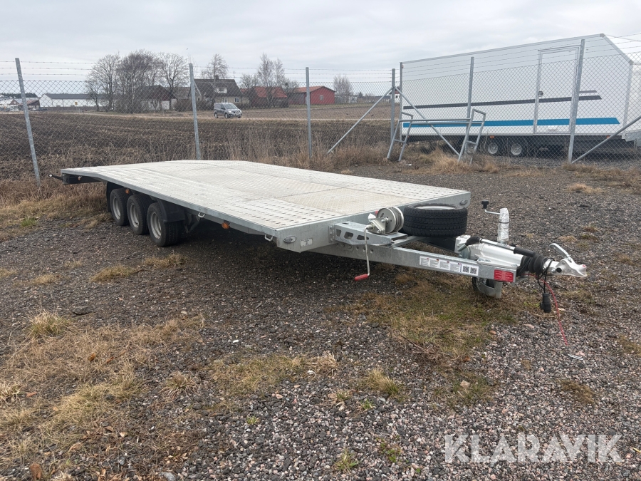 Maskin / biltransportsläp Niewiadow Jupiter 6021