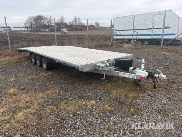 Maskin / biltransportsläp Niewiadow Jupiter 6021