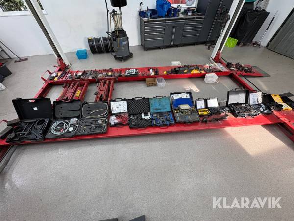 Parti med Specialverktyg för Renault fordon
