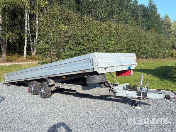 Multitrailer Biltraler Maskintrailer Westbay Adam15