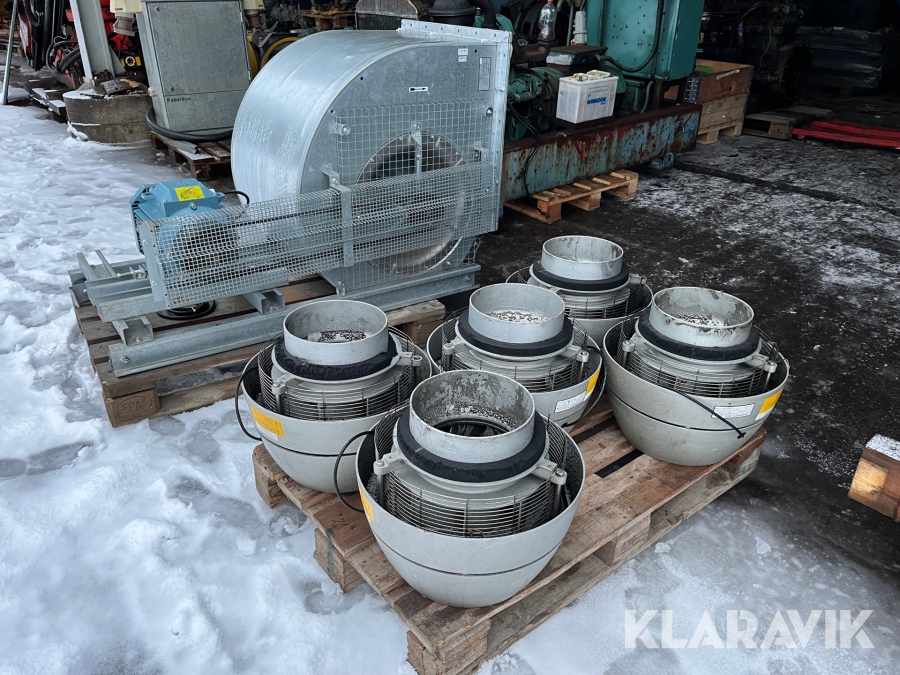 Fläktar Exhausto Dth25041 parti