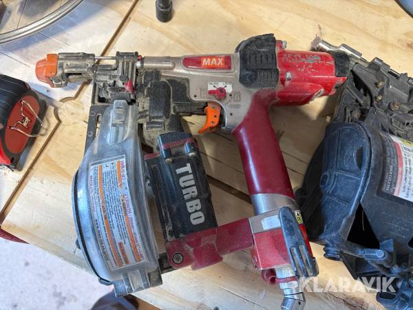 Gipsautomat Max HVR41-ST 25-41mm med Tryckluftsvinda