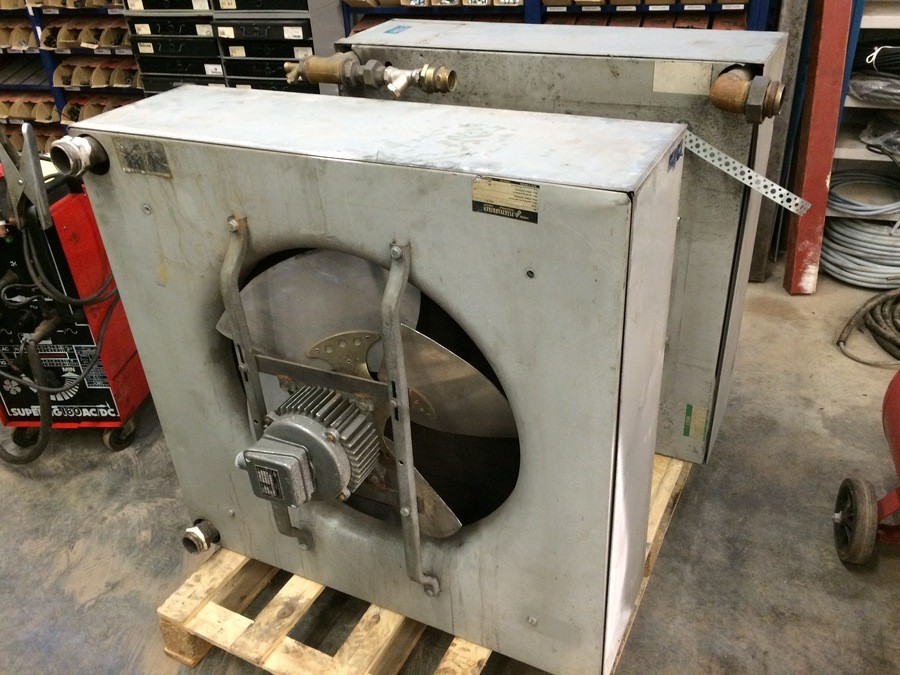 2 st värmefläkt Aerotemper vattenburen