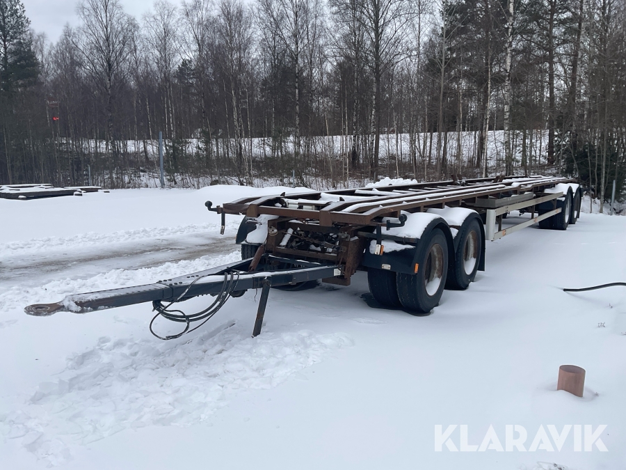 Släp Kilafors RBB- 2X60 lastväxlarsläp