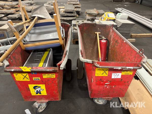 Fodervagnar Starke Arvid 14000 / 750kg 2st