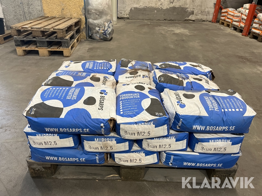 Murbruk B Bösarps 25kg säck 24 st