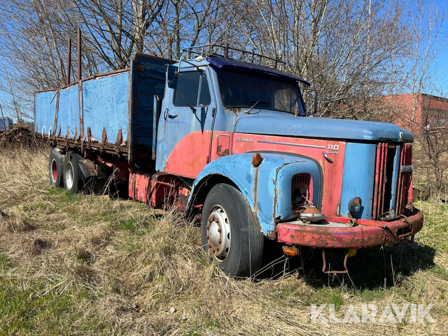 Veteranlastbil Scania 110 Super